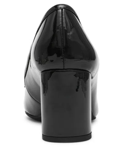 Anne Klein Women's Tobi Block Heel Tailored Pumps In Black