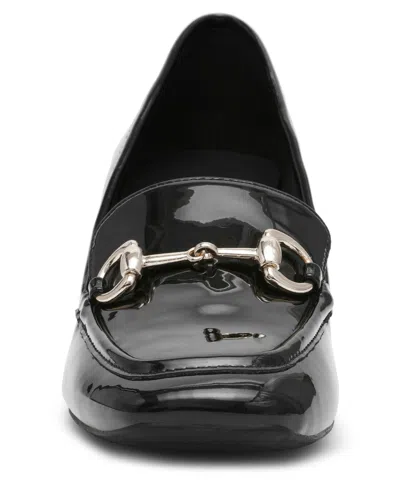 Anne Klein Women's Tobi Block Heel Tailored Pumps In Black