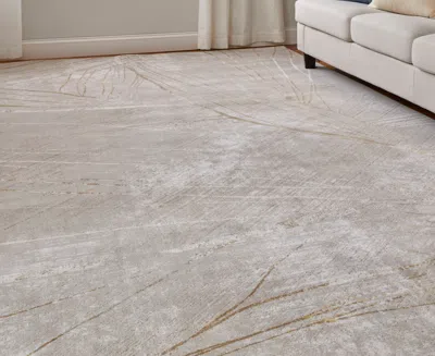 Feizy Waldor 39nbf 6'7"x9'6" Area Rug In Neutral