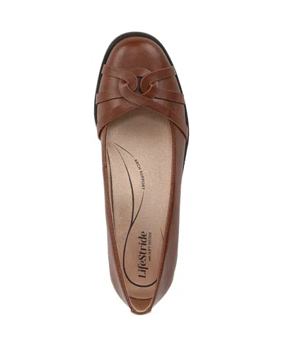 Lifestride Women's Jorie Low Wedge Ballerina Flats