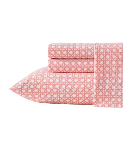 Tommy Bahama Home Cotton Percale 4 Piece Sheet Set, King