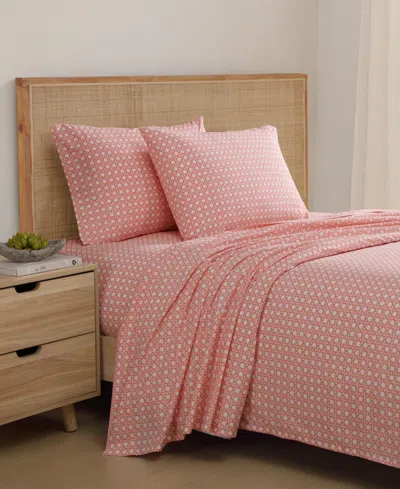 Tommy Bahama Home Cotton Percale 4 Piece Sheet Set, King