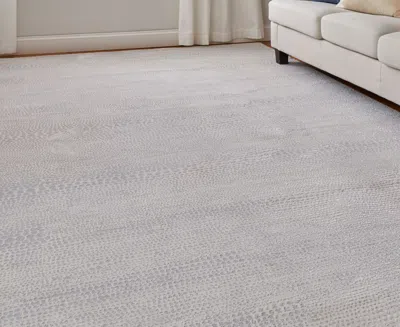 Feizy Prasad 39n8f 8'x11' Area Rug In Gray