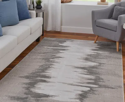 Feizy Micah 39lqf 8'x10' Area Rug In Gray
