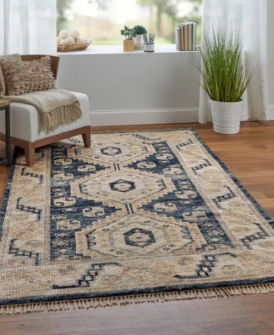 Feizy Fillmore 6943f Area Rug, 4' X 6' In Blue