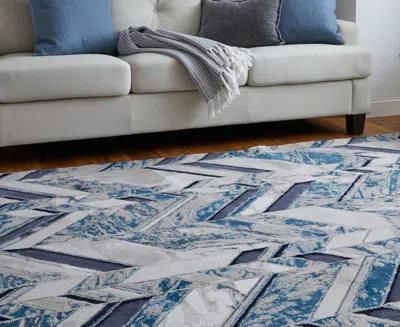 Feizy Indio Ind39h1f Area Rug, 8' X 10' In Blue