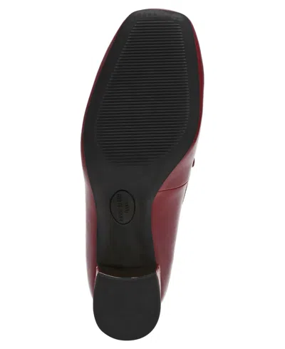 Anne Klein Women's Tobi Block Heel Tailored Pumps In Red