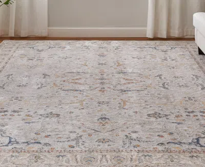 Feizy Pasha 39m4f 5'x7'6" Area Rug In Gray