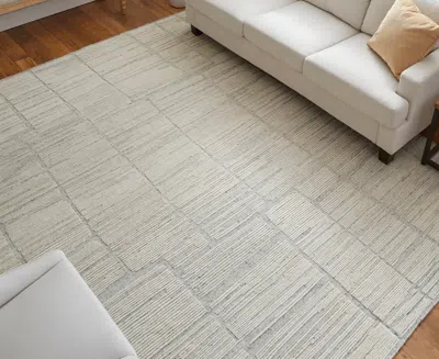 Feizy Bluff T6041 5'x8' Area Rug In Neutral