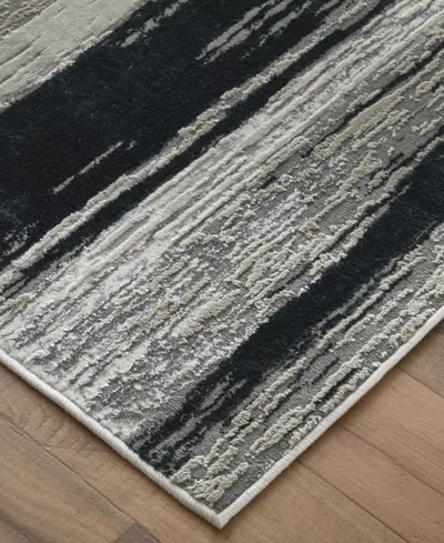 Feizy Micah 3338f 8'x10' Area Rug In Gray