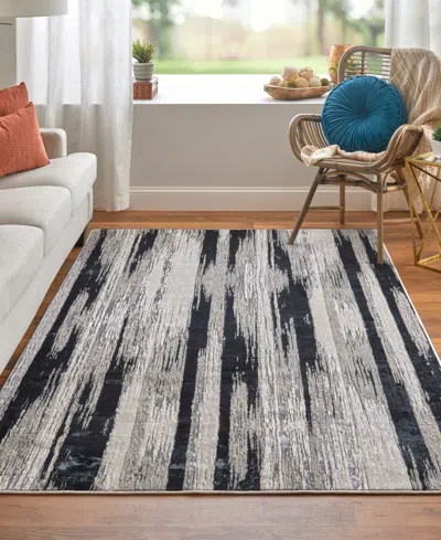 Feizy Micah 3338f 8'x10' Area Rug In Gray