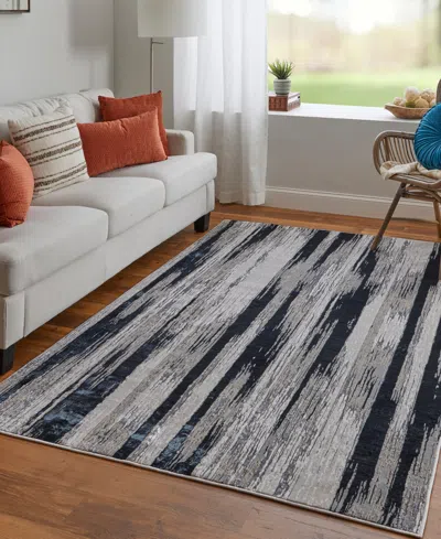 Feizy Micah 3338f 8'x10' Area Rug In Gray