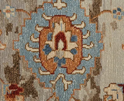 Feizy Leylan 0583f 3'6"x5'6" Area Rug In Brown