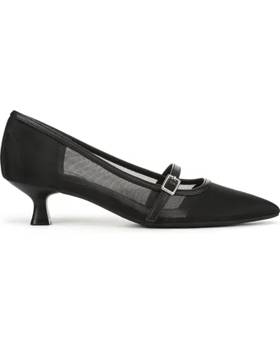 Lifestride Women's Madelyn Mary Jane Pointed Toe Kitten Heel Pumps