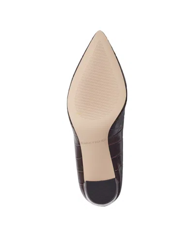 Marc Fisher Women's Viviene High Block Heel Pumps In Animal Print