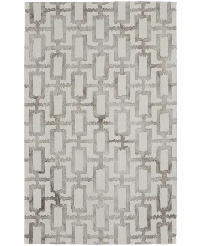 Feizy Lorrain 8919f 5'x8' Area Rug In Gray