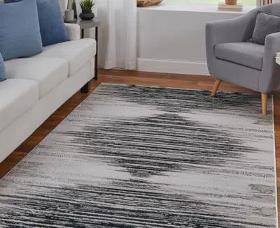 Feizy Micah 39lrf 3'11"x6' Area Rug In Gray