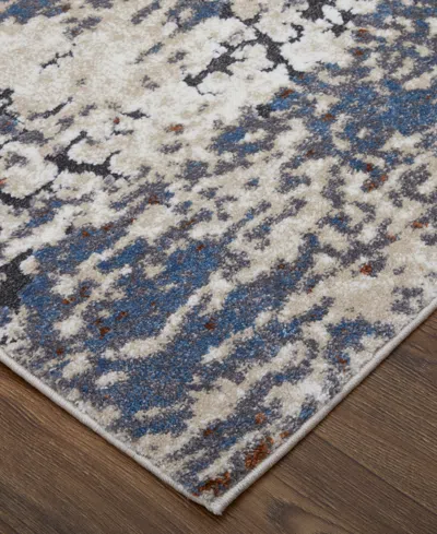 Feizy Gilmore 39mlf 2'6"x8' Runner Area Rug In Gray