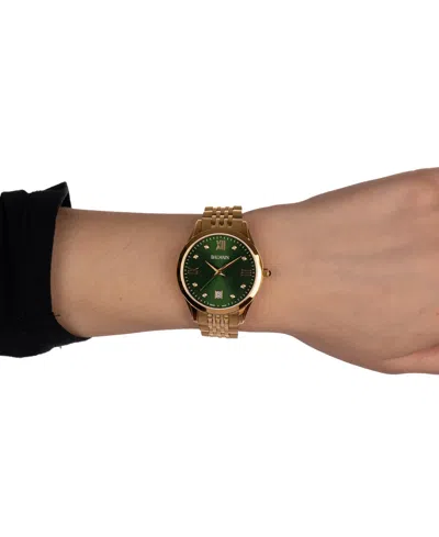 Balmain Women's Swiss Classic R Diamond Accent Gold Pvd Stainless Steel Bracelet Watch 34mm
