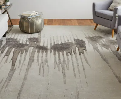 Feizy Anya 8882f 8'x10' Area Rug In Neutral
