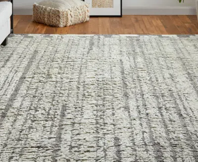 Feizy Ashby 8906f 2'x3' Area Rug In Gray