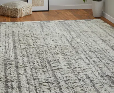Feizy Ashby 8906f 2'x3' Area Rug In Gray