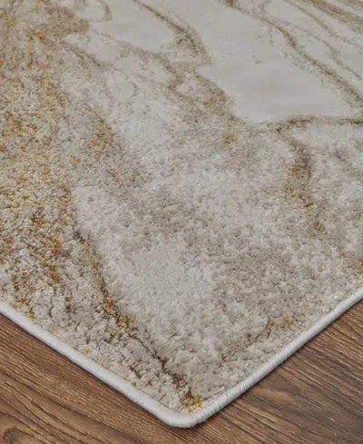 Feizy Aura 39llf 3'11"x6' Area Rug In Brown