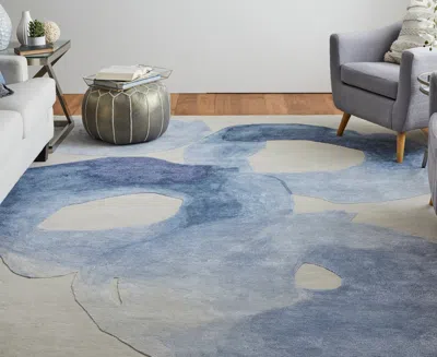 Feizy Anya 8887f 2'x3' Area Rug In Blue