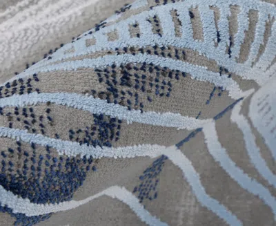 Feizy Gaspar 39ktf 8'x11' Area Rug In Gray