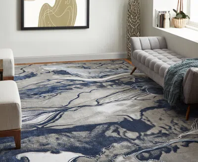 Feizy Gaspar 39ktf 8'x11' Area Rug In Gray