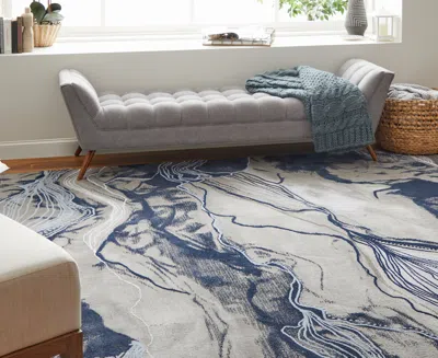 Feizy Gaspar 39ktf 8'x11' Area Rug In Gray