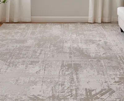 Feizy Prasad 39naf 5'x8' Area Rug In Neutral