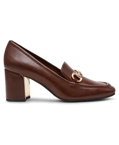 Anne Klein Women's Tobi Block Heel Tailored Pumps
