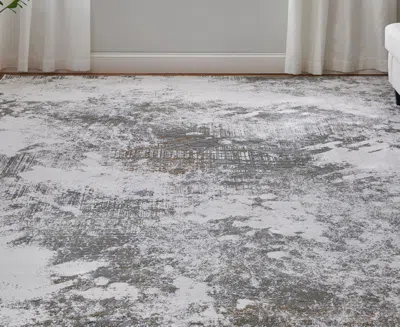 Feizy Waldor 39ndf 8'x11' Area Rug In Gray