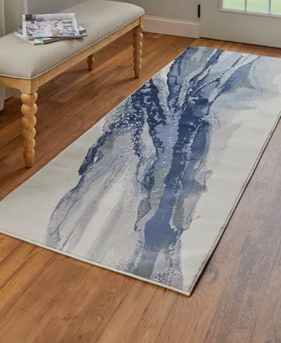 Feizy Clio 39k2f 2'9"x7'10" Runner Area Rug In Blue