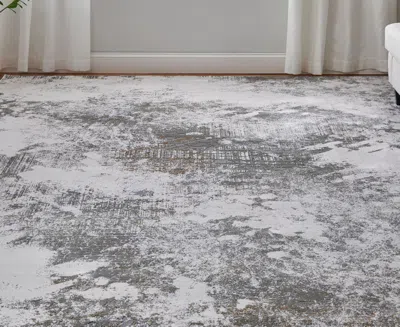 Feizy Waldor 39ndf 5'x8' Area Rug In Gray