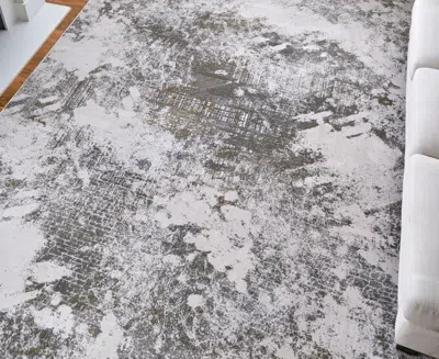 Feizy Waldor 39ndf 5'x8' Area Rug In Gray