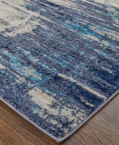 Feizy Indio 39gyf 2'10"x7'10" Runner Area Rug In Gray