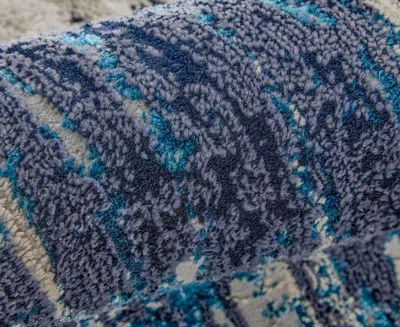 Feizy Indio 39gyf 2'10"x7'10" Runner Area Rug In Gray