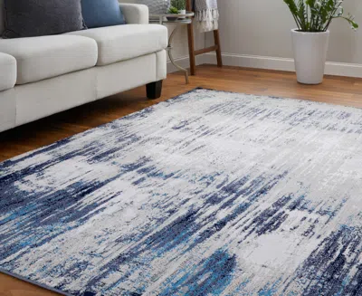 Feizy Indio 39gyf 2'10"x7'10" Runner Area Rug In Gray