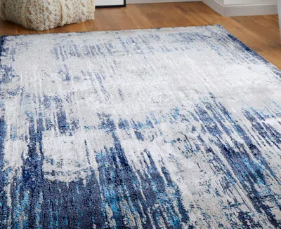 Feizy Indio 39gyf 2'10"x7'10" Runner Area Rug In Gray