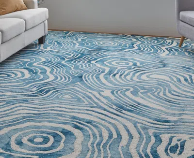 Feizy Lorrain 8920f 2'x3' Area Rug In Blue