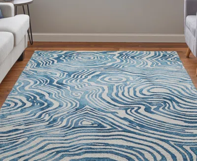 Feizy Lorrain 8920f 2'x3' Area Rug In Blue