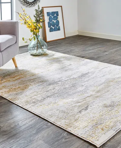 Feizy Aura 3735f 8'x10' Area Rug In Neutral