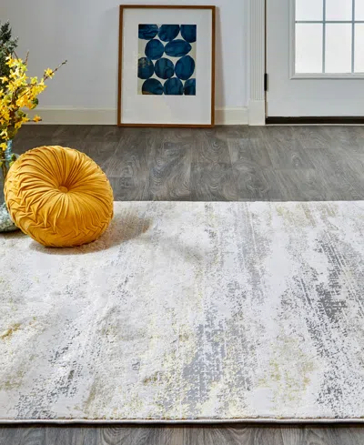 Feizy Aura 3735f 8'x10' Area Rug In Neutral