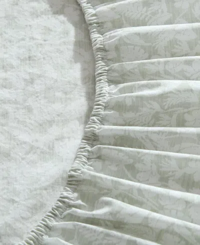 Tommy Bahama Home Cotton Percale 4 Piece Sheet Set, Queen