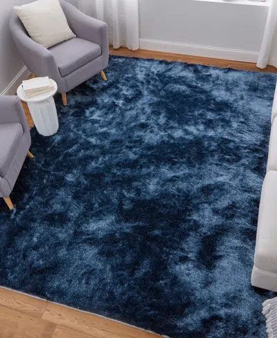 Feizy Indochine 4550f 7'6"x9'6" Area Rug In Blue