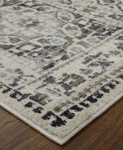 Feizy Kano 3874f 7'10"x10' Area Rug In Gray