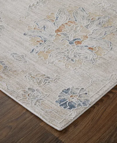 Feizy Pasha 39m9f 7'10"x10'3" Area Rug In Gray