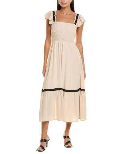 Maison Maar Midi Dress In Neutral